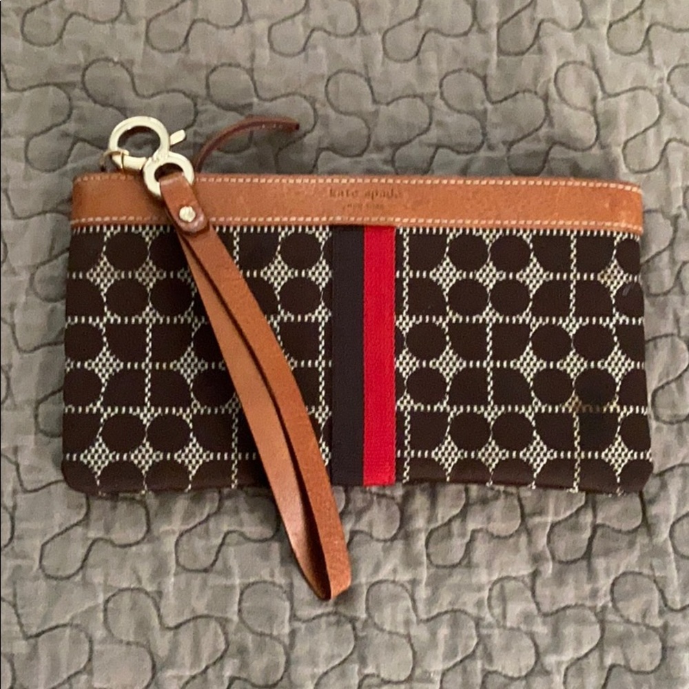 Kate Spade wristlet purse